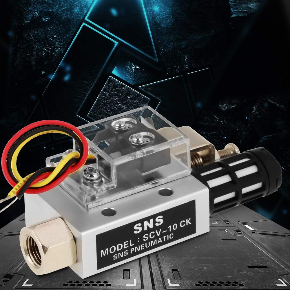 Vacuum Generator, SCV-10CK Pneumatic PR1/4 Female Thread Negative Pressure Generator Vacuum Ejector Generator