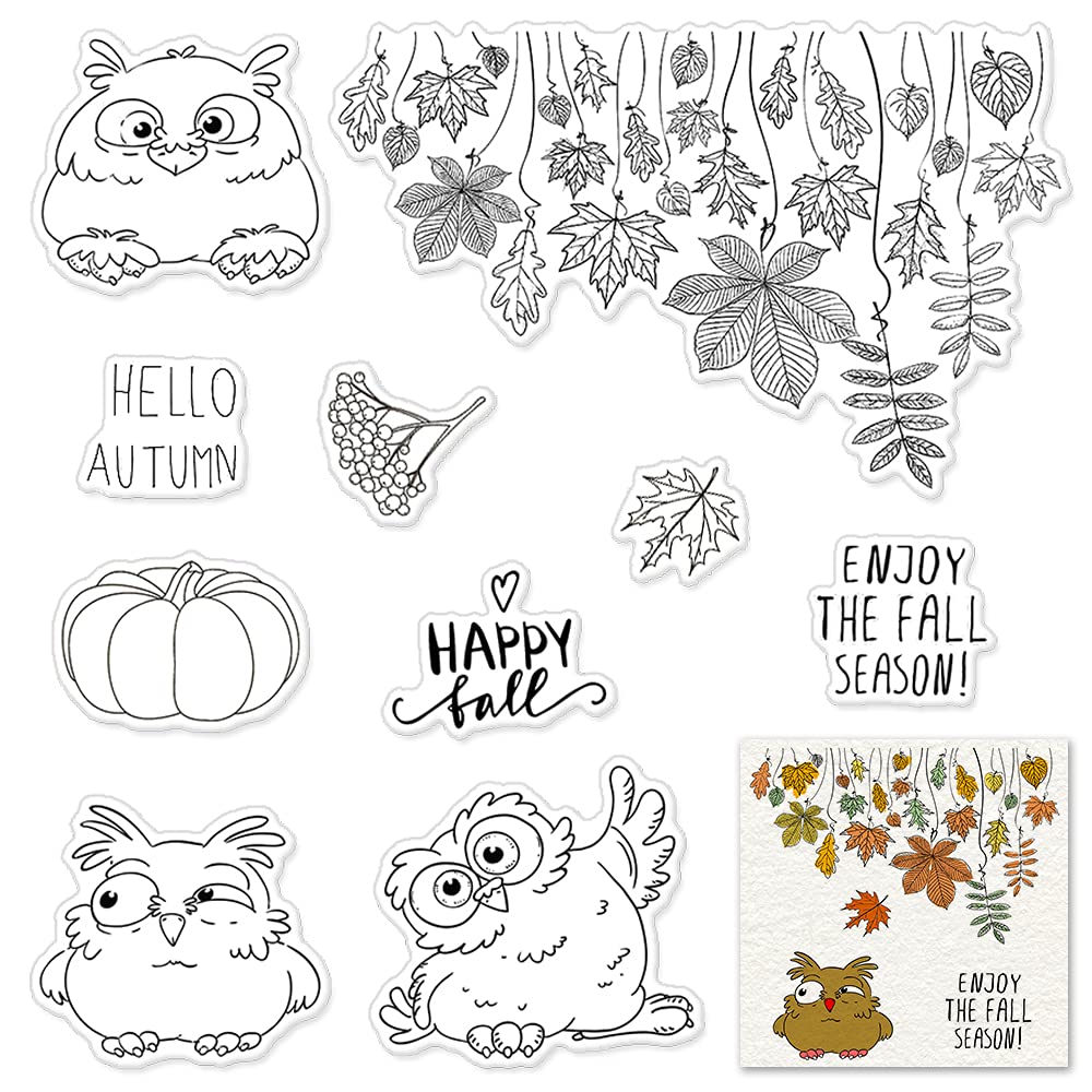 Spring Gnome Houses Clear Stamps for Card Making Scrapbooking Crafting DIY Decorations, Spring Transparent Silicone Stamps Seal for Embossing Album Crafts