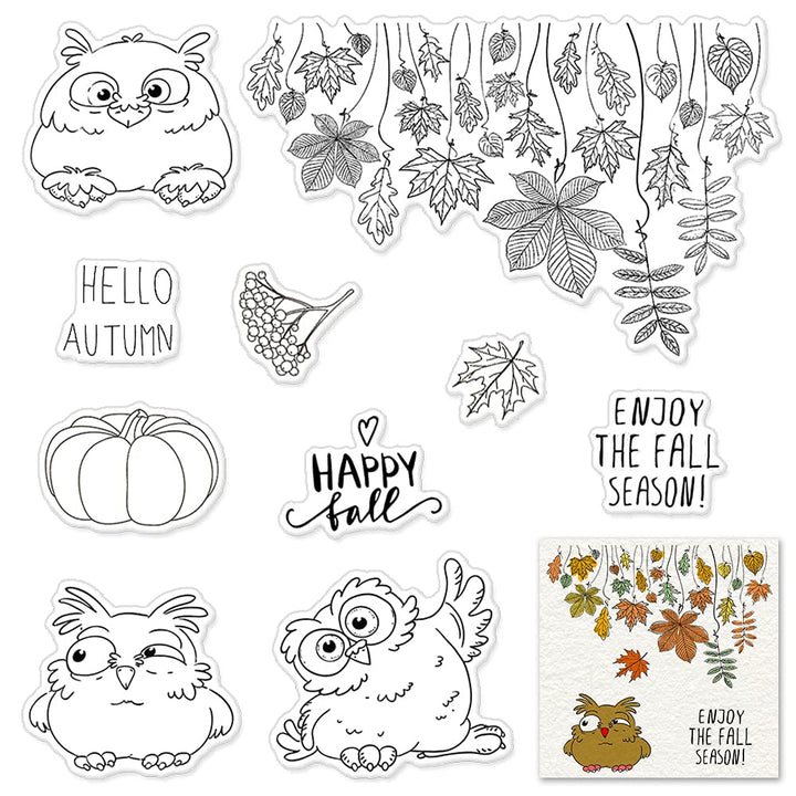 Spring Gnome Houses Clear Stamps for Card Making Scrapbooking Crafting DIY Decorations, Spring Transparent Silicone Stamps Seal for Embossing Album Crafts