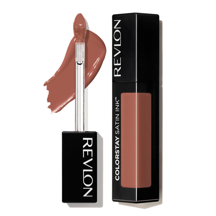 Revlon ColorStay Satin Ink Liquid Lipstick, Longwear Rich Lip Colors, Formulated with Black Currant Seed Oil, 002 Wild Ride, 0.17 fl. oz.