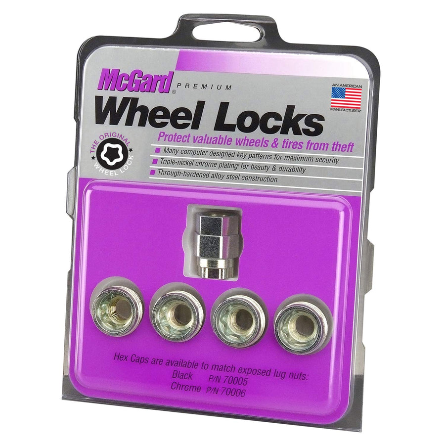 24013 Cone Seat - Under Hub Cap Wheel Locks (M12 x 1.25 Thread Size) - Set of 4