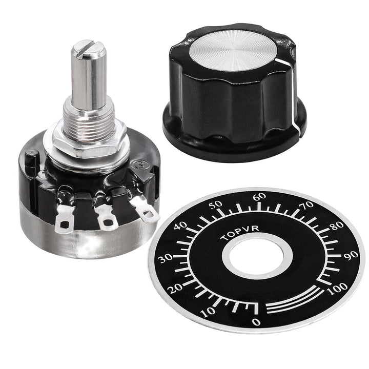 Taiss/2pcs RV24YN20S Potentiometer 200 ohm Single Turn 