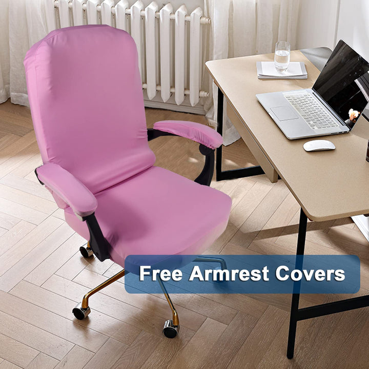 WOMACO Printed Office Chair Covers, Stretch Computer Ch