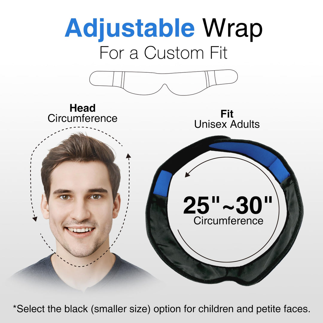 LotFancy Face Ice Pack Wrap for TMJ, Wisdom Teeth, with
