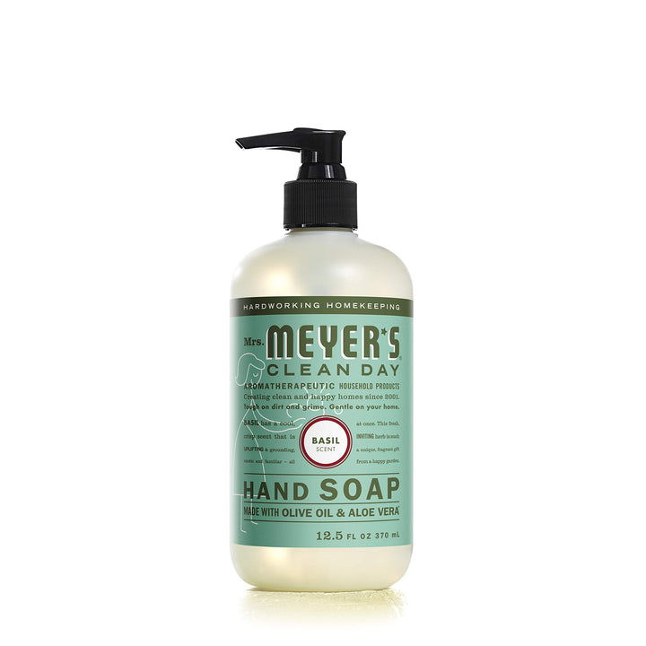 Basil, 12.50 oz. : Mrs Meyer&#39;s Clean Day Liquid Hand Soap