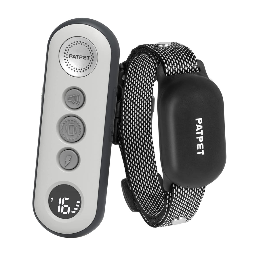 680A Rechargeable Waterproof Training Shock Collar with 3,000 Foot Range Remote and 3 Safe Training Modes for All Dog Sizes 8 to 120 Pounds