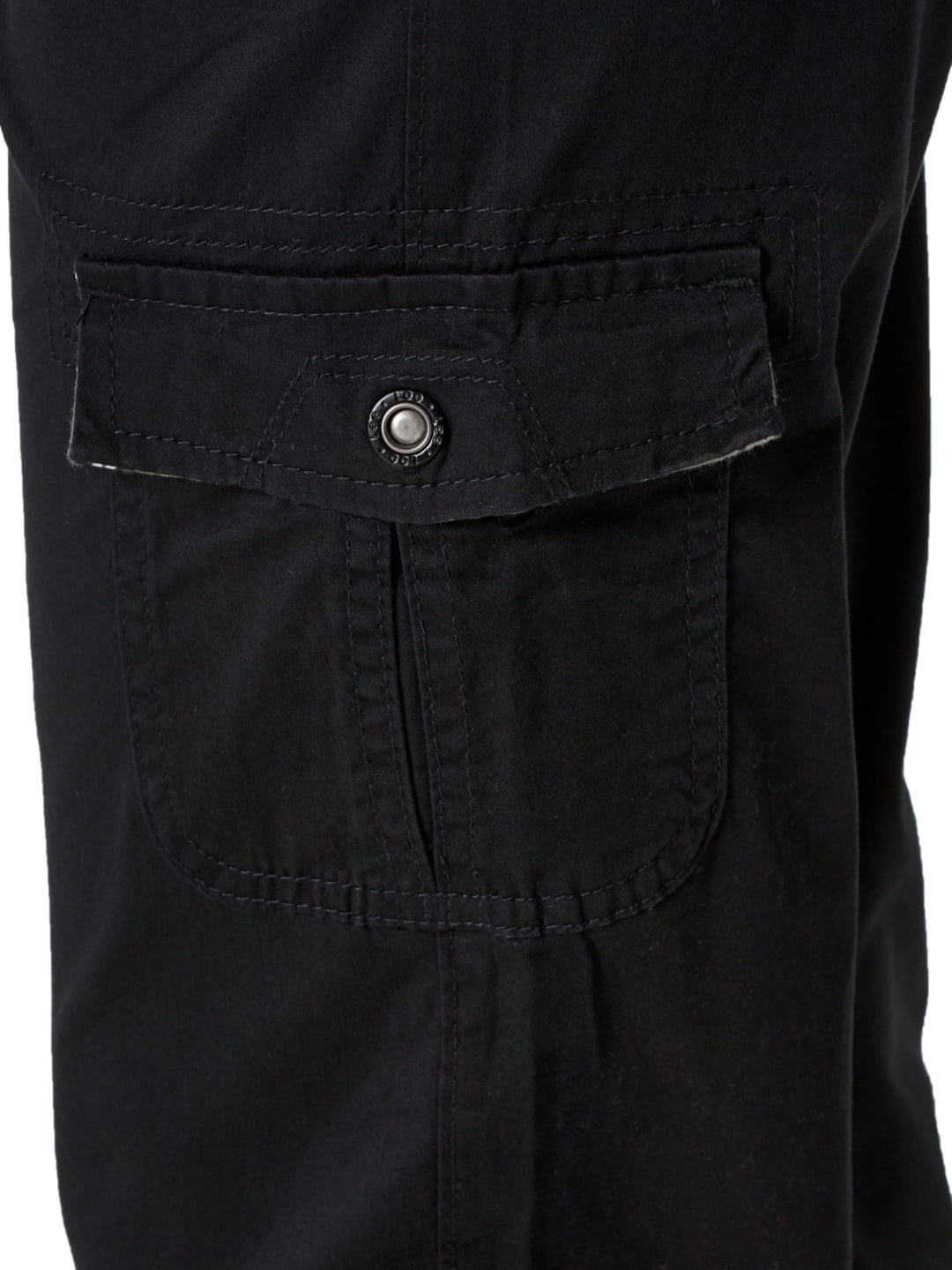 Women&#39;s Relaxed Fit Austyn Knit Waist Cargo Capri Pant, Black, 14
