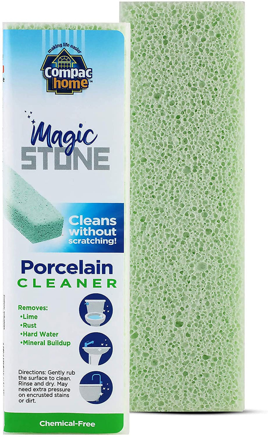 Compac Magic Stone Porcelain Cleaning Stick, 2 Count