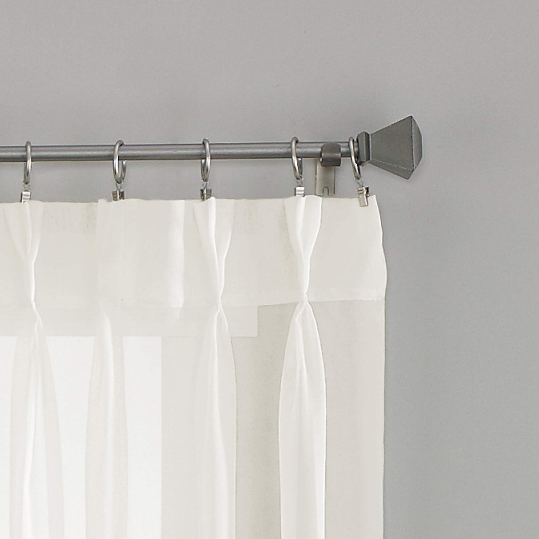 Curtainworks Soho Voile Sheer Pinch Pleat Curtain Panel