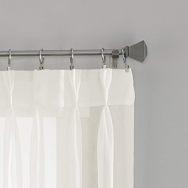 Curtainworks Soho Voile Sheer Pinch Pleat Curtain Panel