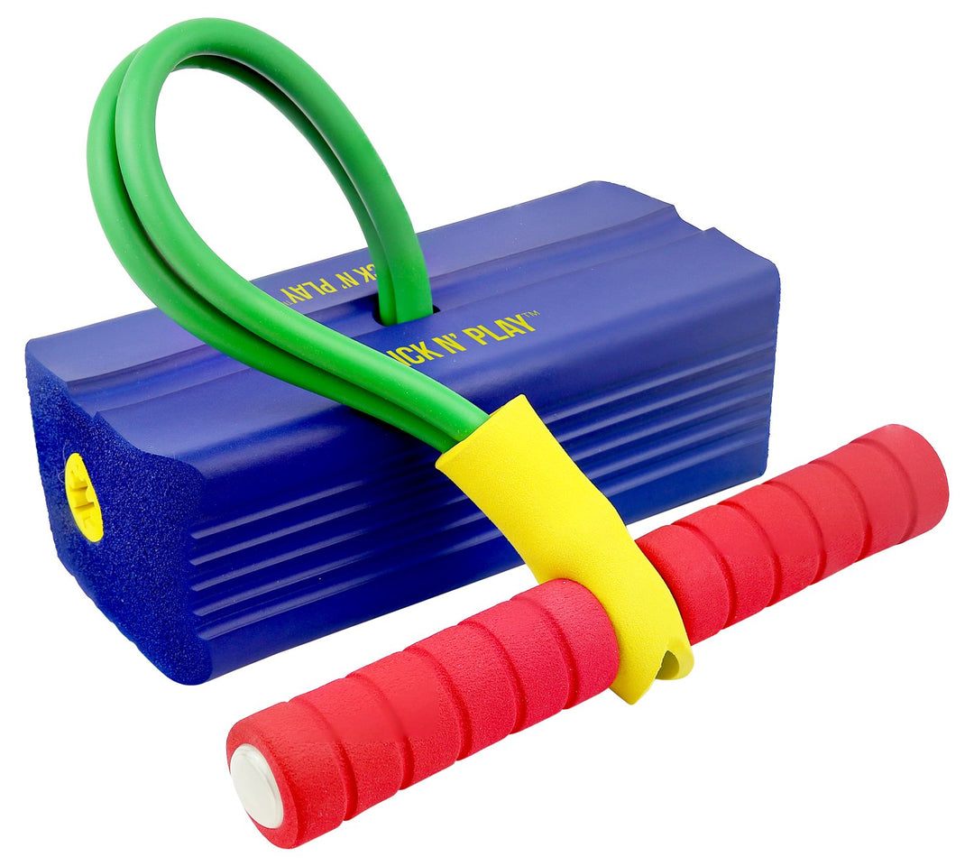 Click N&#39; Play Foam Pogo Jumper for Kids, Fun and Safe Pogo Stick for Toddlers, Durable Foam and Bungee Jumper for Kids Ages 3 and up, Supports up to 250lbs