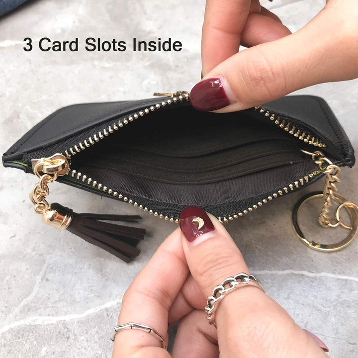 AnnabelZ Coin Purse Change Wallet Pouch Leather Card Ho