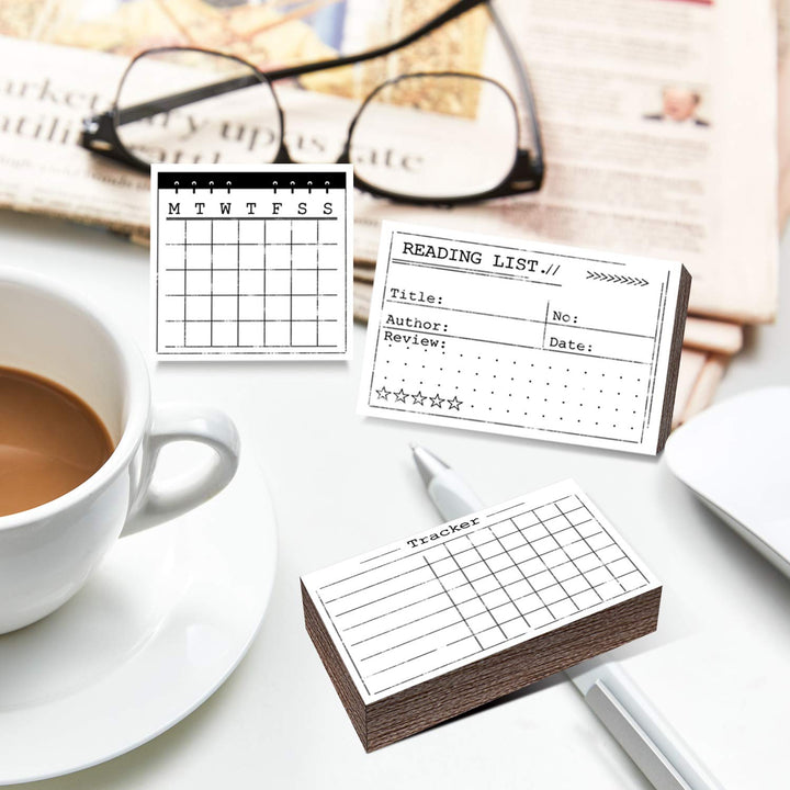 18 Pcs Journal Stamps w/Ink Pad, 4 Set Bujo Stamp Calendar Planner Stencil for Journal DIY, to Do List, Tasks, Month Week Dates Organizer, Scrapbooking Craft, Enhance and Simplify Your Planner