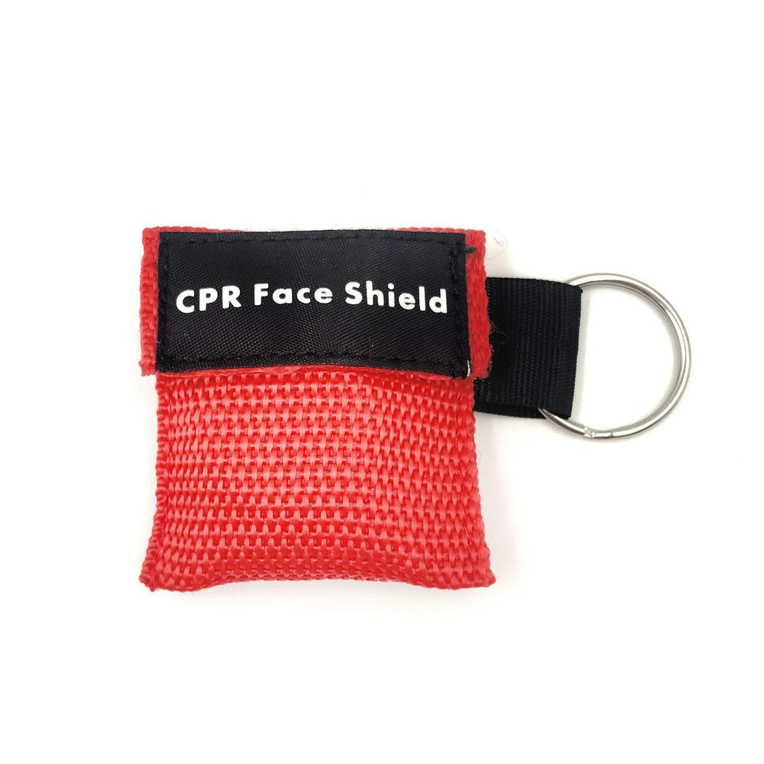 Pack of 25pcs CPR Mask Keychain Ring Emergency Kit SUNY
