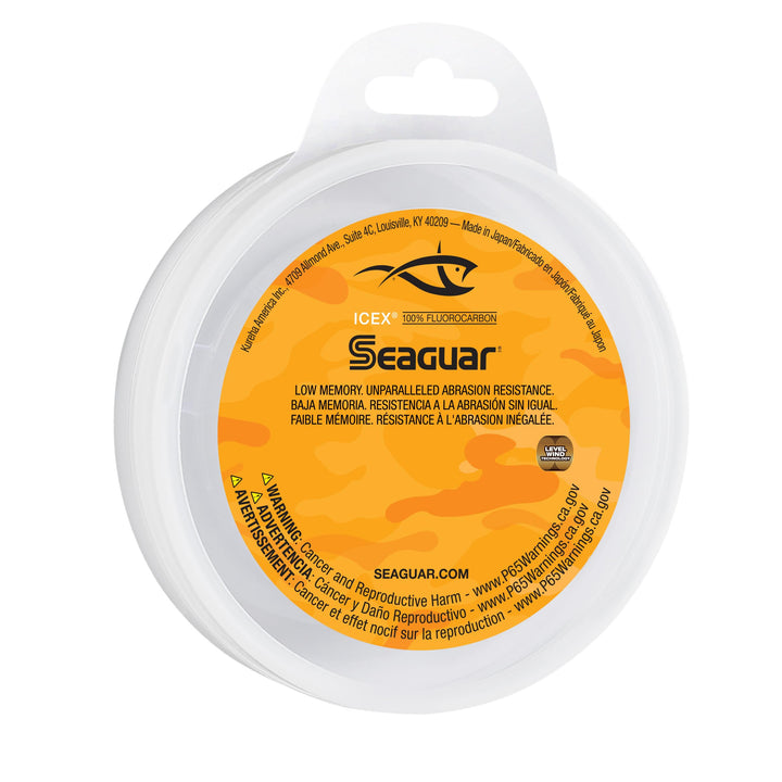 Seaguar IceX Fluorocarbon – Low Memory, Micro Diameter 