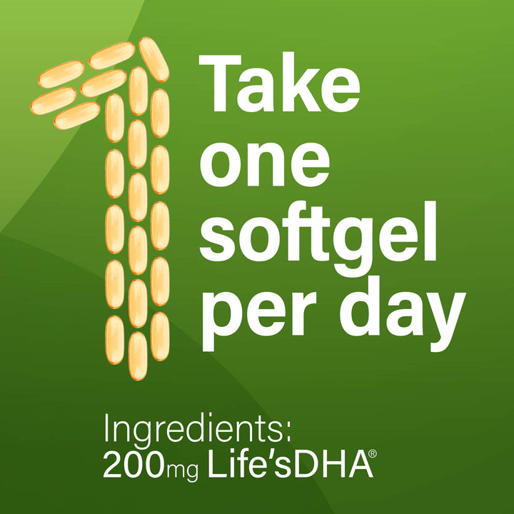 Life’s DHA All-Vegetarian DHA Dietary Supplement Suppor
