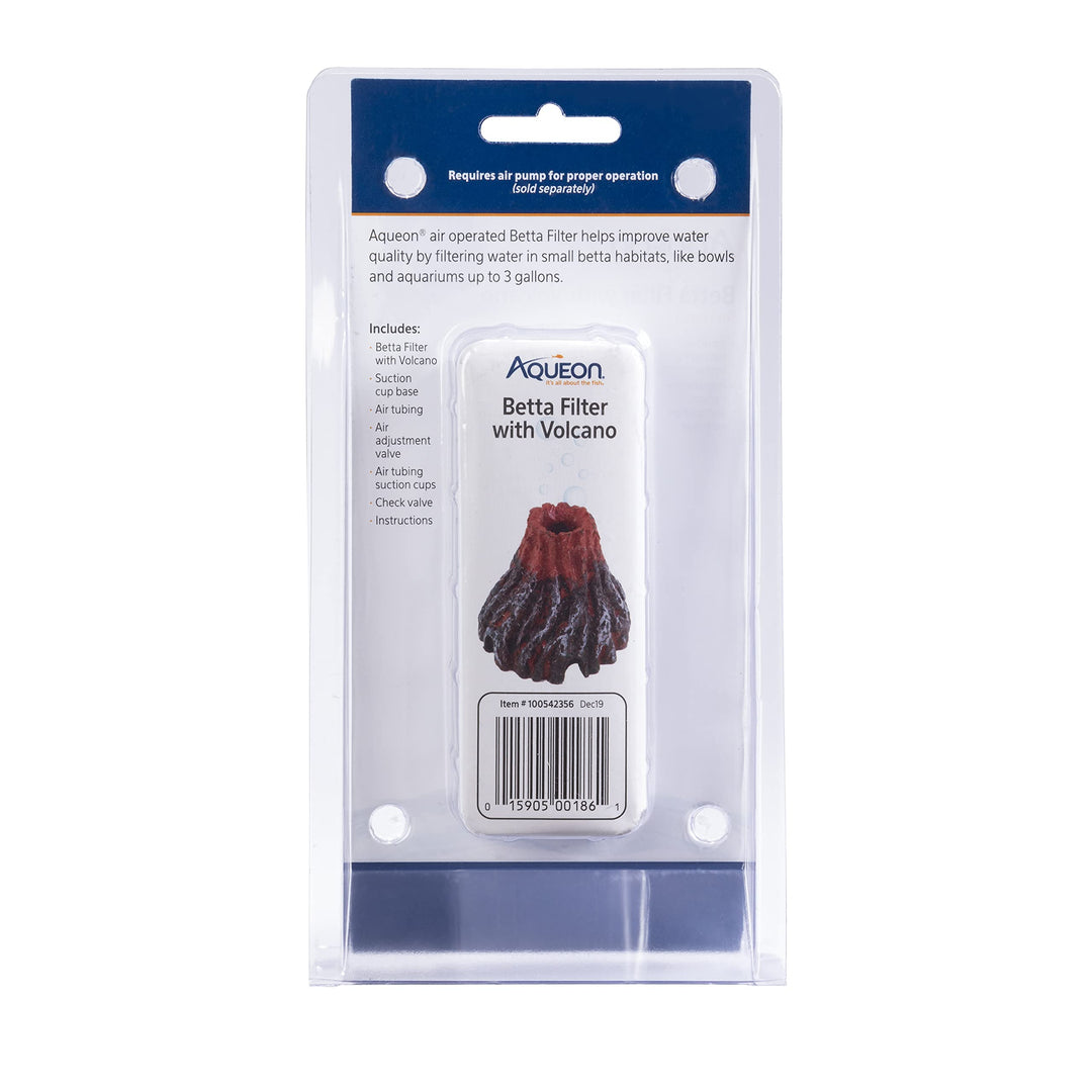 Aqueon Betta Filters Volcano One Size