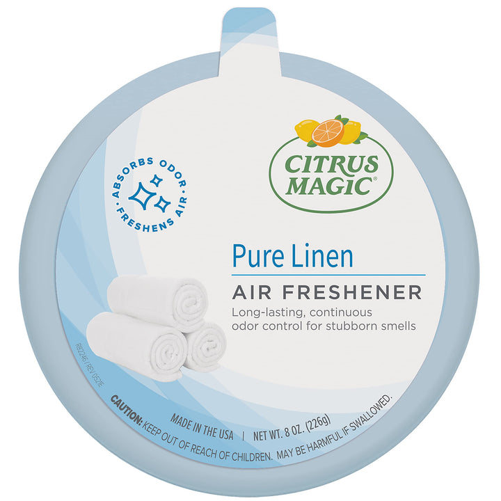 Solid Air Freshener, Pure Linen, 8-Ounce