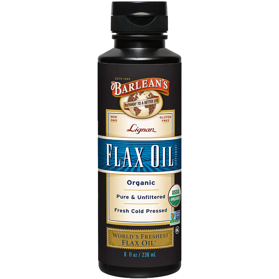 Barlean's Organic Lignan Flaxseed Oil Liquid Supple