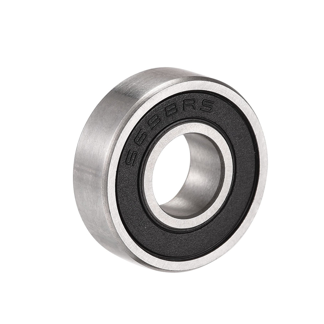 S698-2RS Stainless Steel Ball Bearing 8mmx19mmx6mm Double Sealed Bearings 4 Pcs