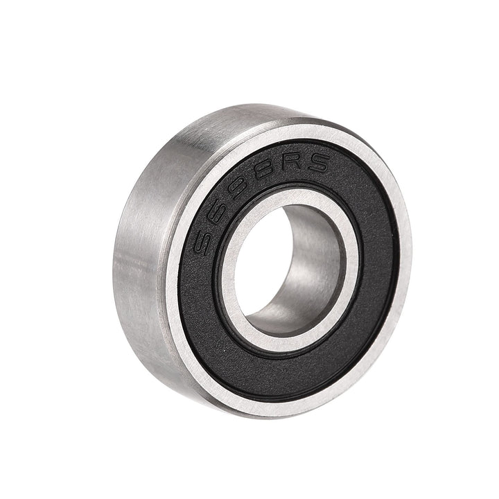 S698-2RS Stainless Steel Ball Bearing 8mmx19mmx6mm Double Sealed Bearings 4 Pcs