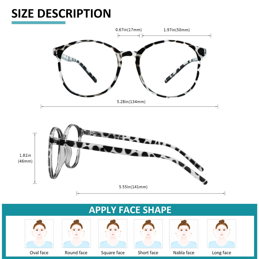 VisionGlobal Blue Light Blocking Glasses for Women/Men,