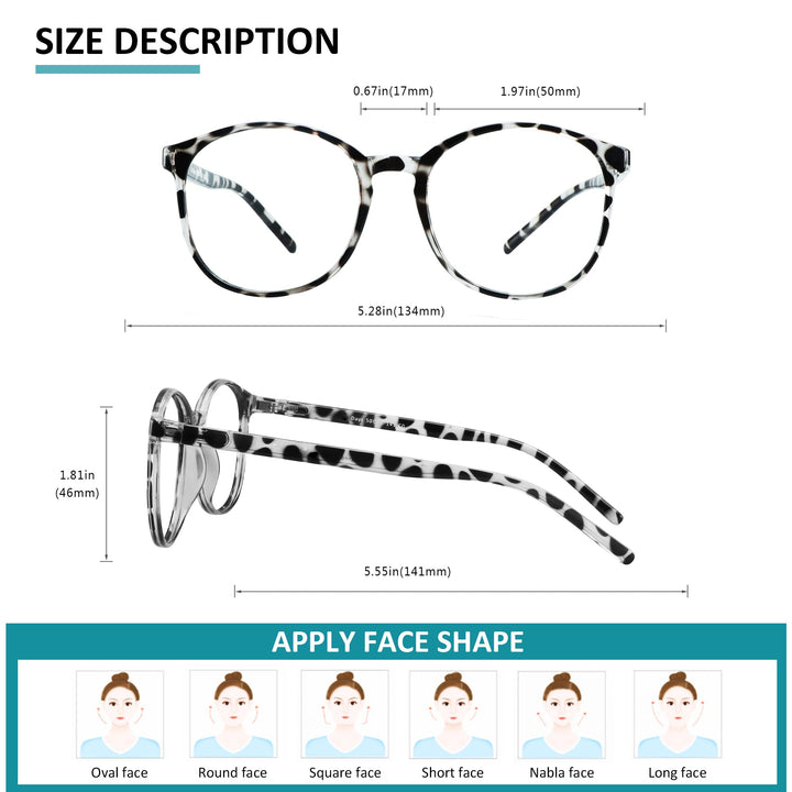 VisionGlobal Blue Light Blocking Glasses for Women/Men,