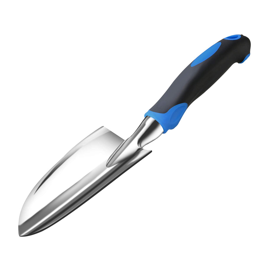 Sinoer Garden Hand Trowel - Cast Aluminum Heavy Duty Ga