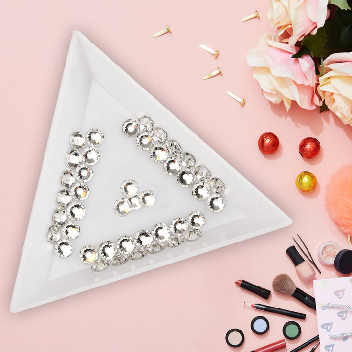 Jollin 2880pcs Glue Fix Crystal Flatback Rhinestones Gl