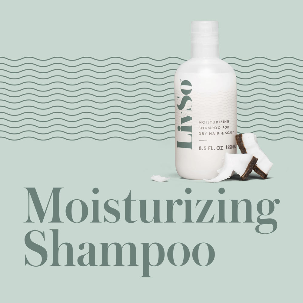 Moisturizing Scalp Shampoo - Moisturizes Hair & Scalp - Naturally Derived - Fresh Feel Product - A Little Bit of Goes a Long Way