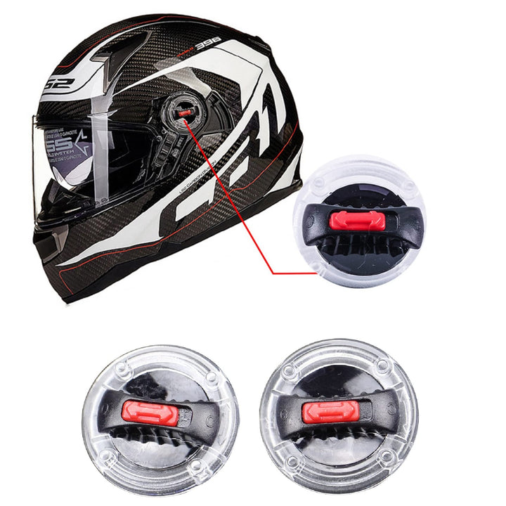 1 Pair Motorcycle Helmets Visor Clip Shield Lock Replacement Helmet Visor Screws for LS2 358 396 370