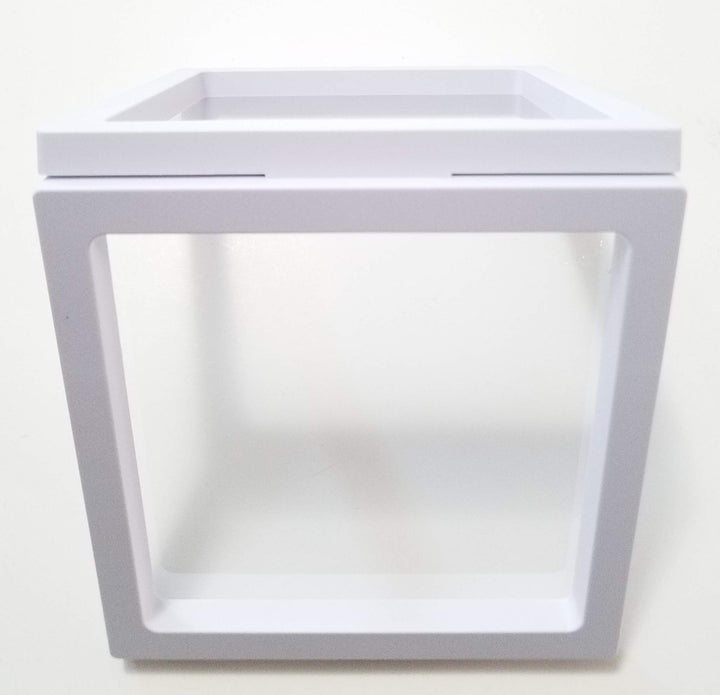 JM Pack of 3 pcs 5.5 x 5.5 x 0.75 Inches Transparent 3D