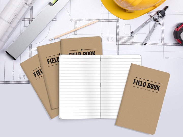 ELAN Publishing Company Publishing ELAN-FN-003A Field Notebook, 3.5 x 5.5, Lined Memo Book, Kraft