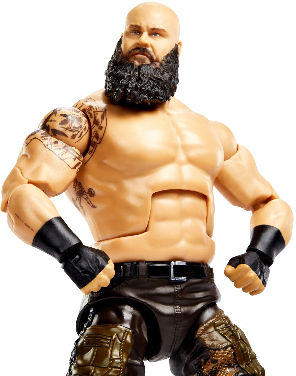 WWE MATTEL Braun Strowman Elite Collection Series 86 Action Figure 6 in Posable Collectible Gift Fans Ages 8 Years Old and Up
