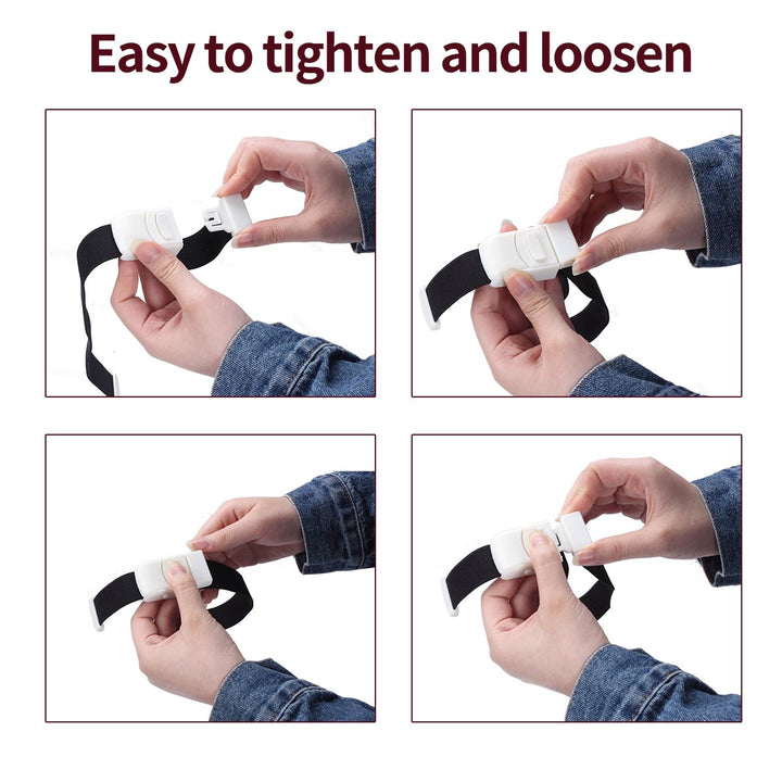 Ewinever 6-Pack Tourniquet Elastic First Aid Quick Release Medical Sport Emergency Buckle Band
