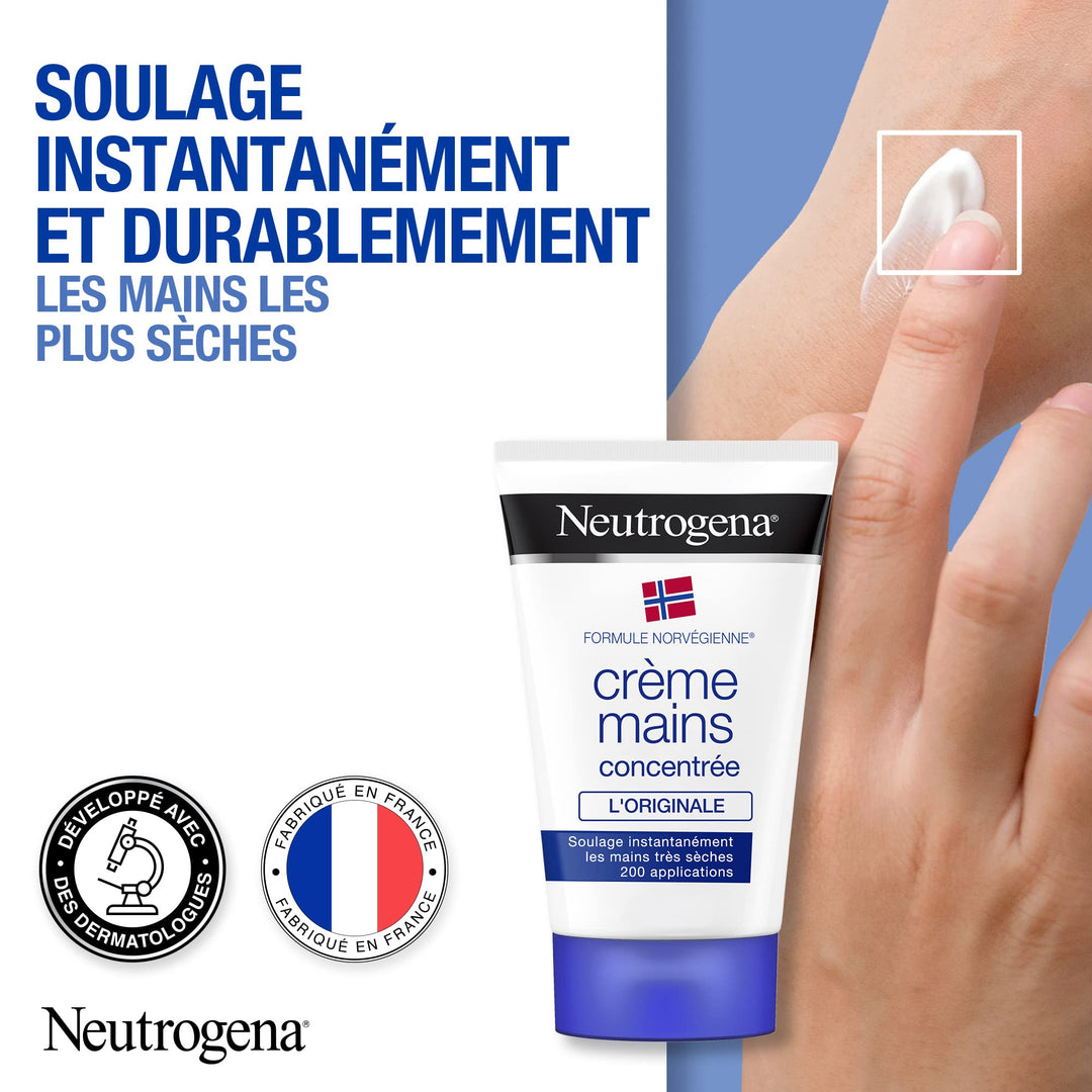 Neutrogena Concentrated Non Scented Hands Cream 50ml