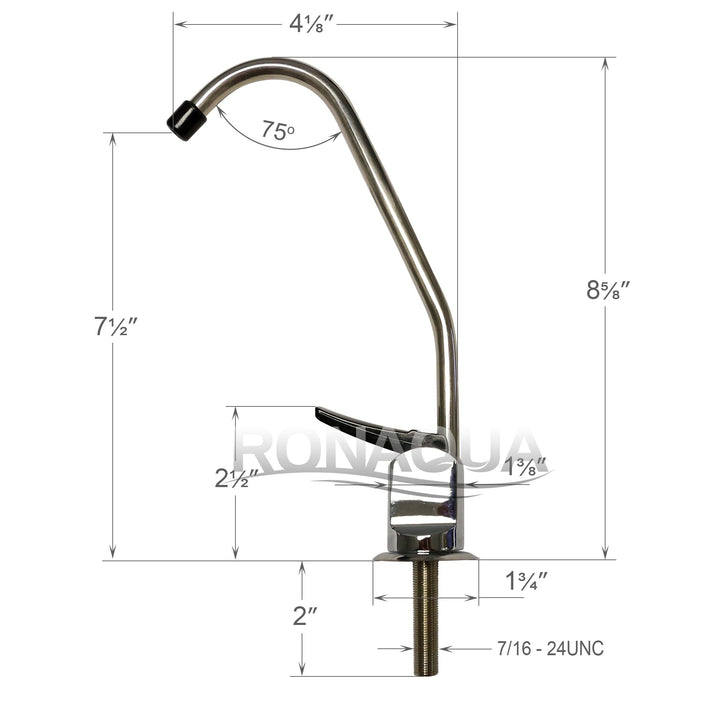 RO Reverse Osmosis Kitchen Sink Water Filter Faucet Fit Most RO Units
