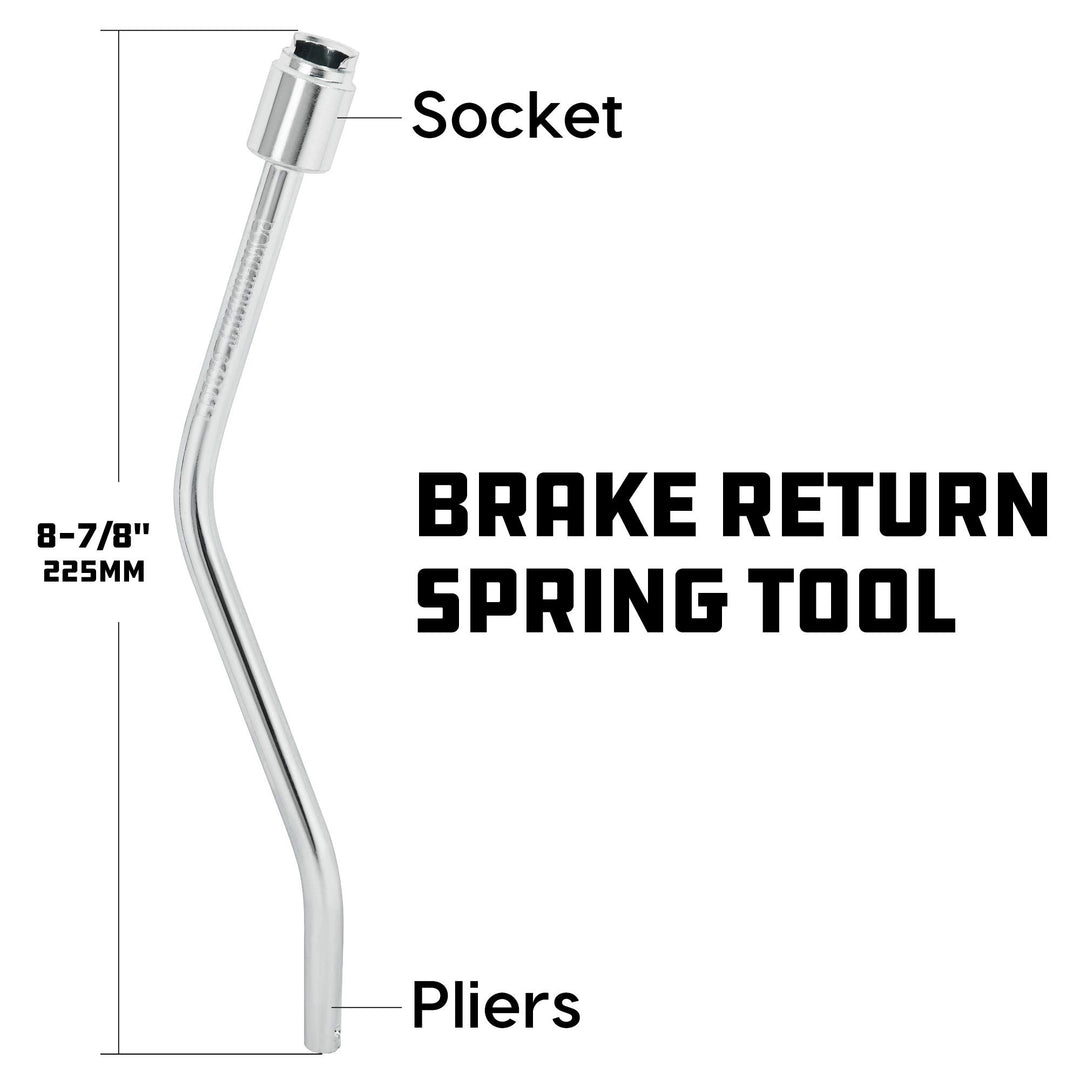 648411 Drum Brake Return Spring Tool, Silver