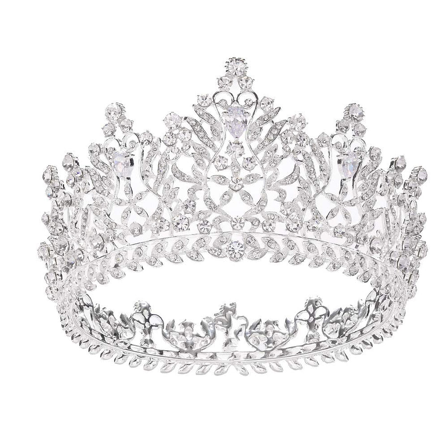 Queen Crown for Women Bridal Silver Crowns and Tiaras for Women Pageant Prom Crowns for Wedding Headband