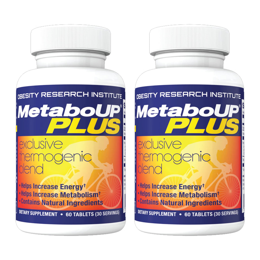MetaboUP Plus - 2 60 Ct Bottles - Thermogenic Weight Loss - Energy Booster Pills