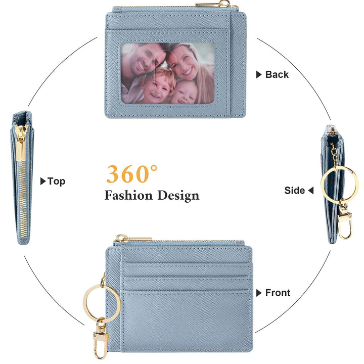 Sodsay Card Case Slim Front Pocket Wallet for Women Cre