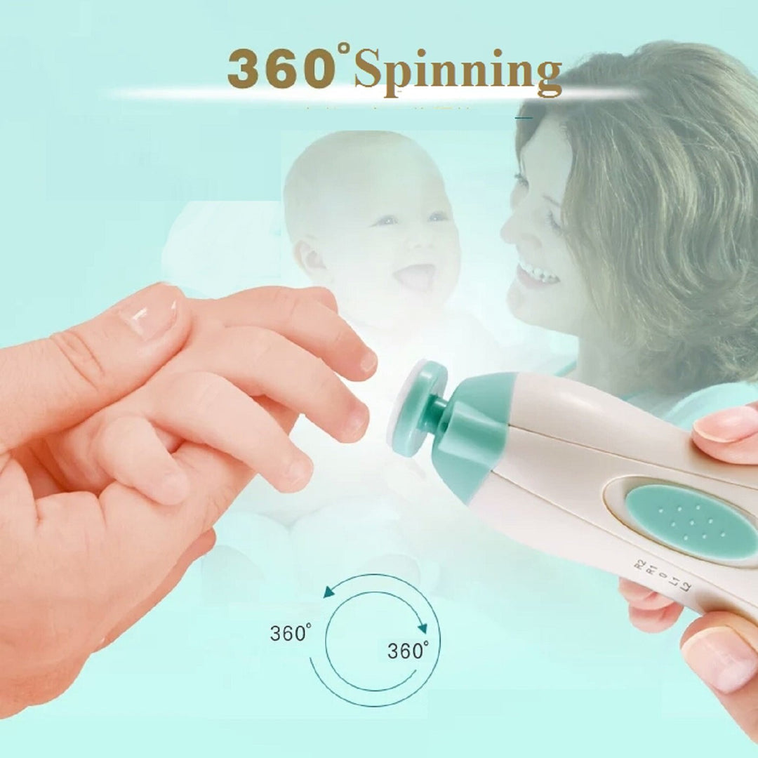 Nail Trimmer Replacement Pads for 0 to 3 Months Baby Newborn Infant Replacement Grinding Heads Disc for Electric Nail File Clippers 6PCS