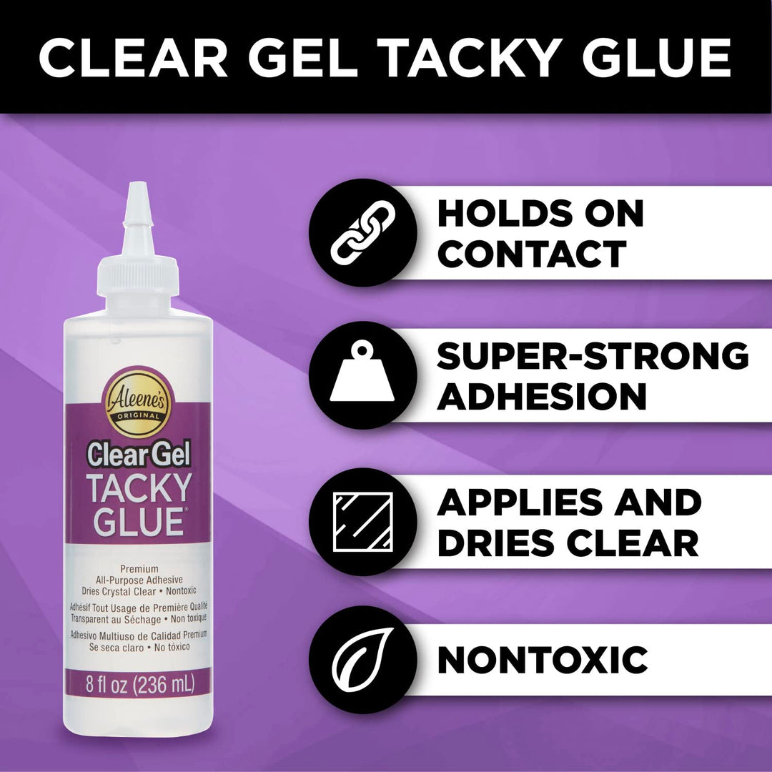 Aleene's Gel Glue, 8-Ounce, Clear