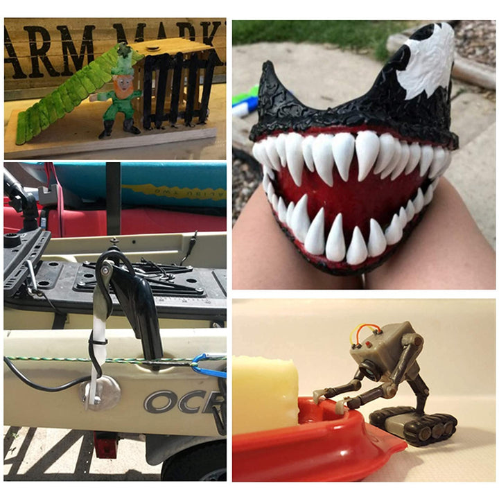 Moldable Plastic, 3.5OZ Thermoplastic Beads DIY Thermoplastic Pellets Polymorph Plastic