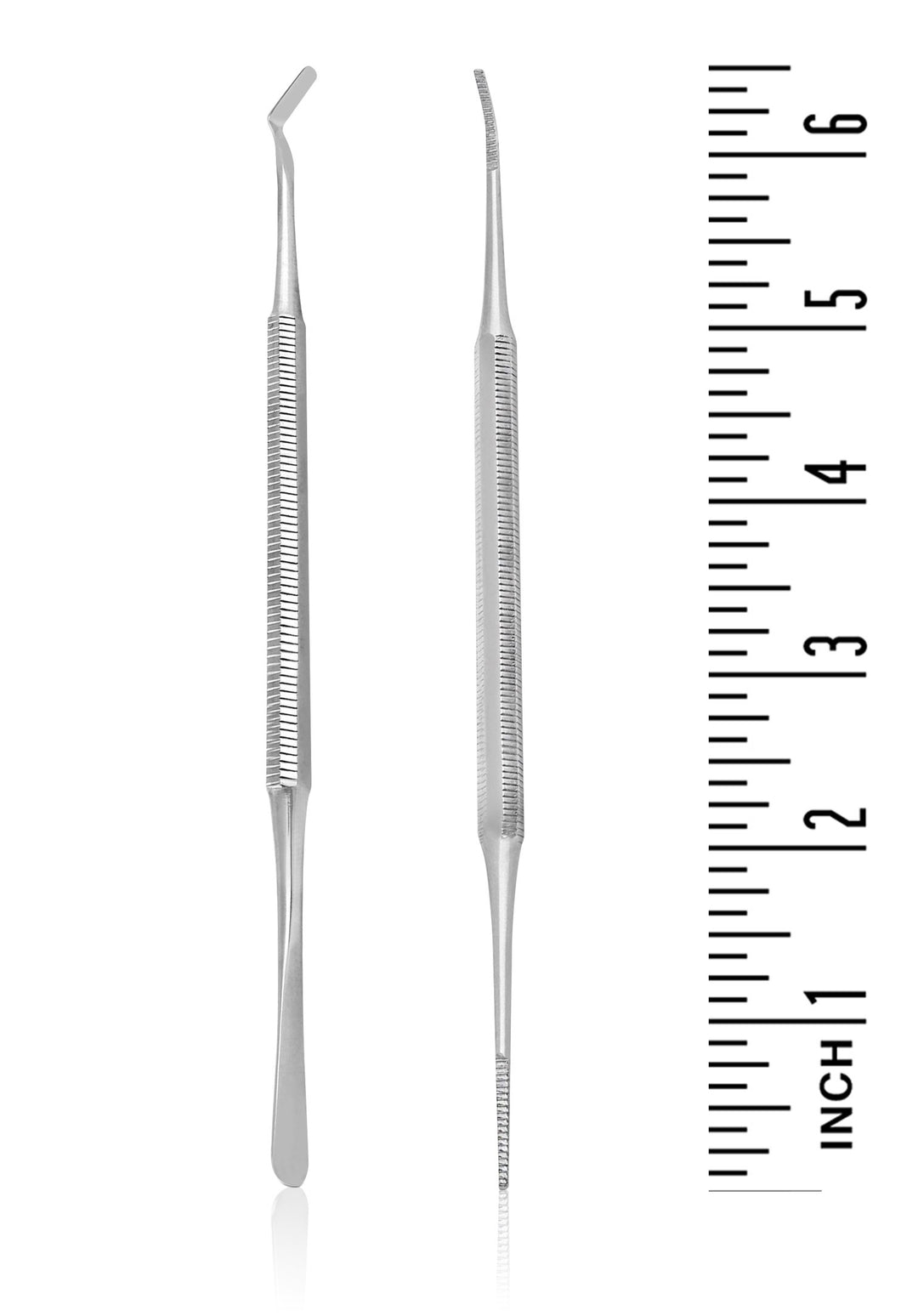 Ingrown Toenail Lifter and File - Double Sided - Professional Surgical Grade - 100% Stainless Steel - Perfect for Salon and Home Use
