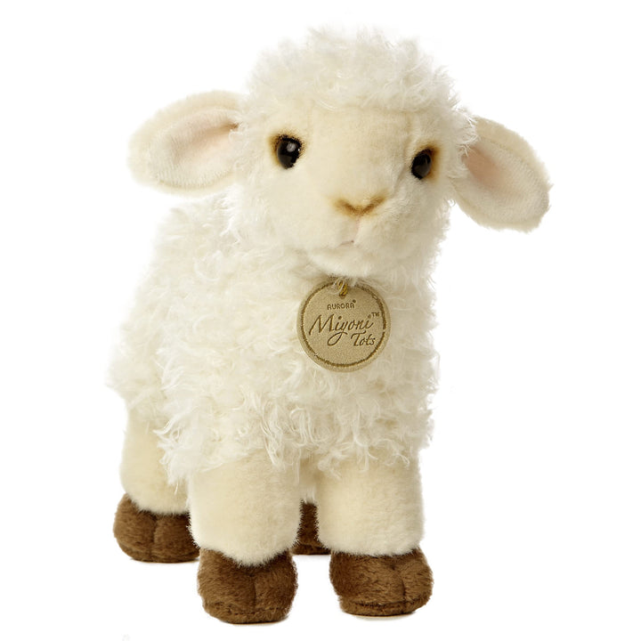 World Baby Lamb 7-Inch Miyoni Tots Stuffed Animal