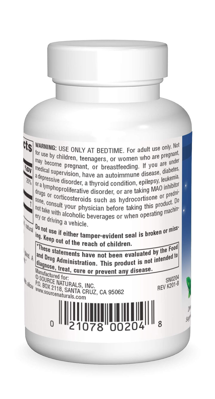 Melatonin, Sleep Supplement, 2.5 mg - 240 Peppermint Flavored Lozenges