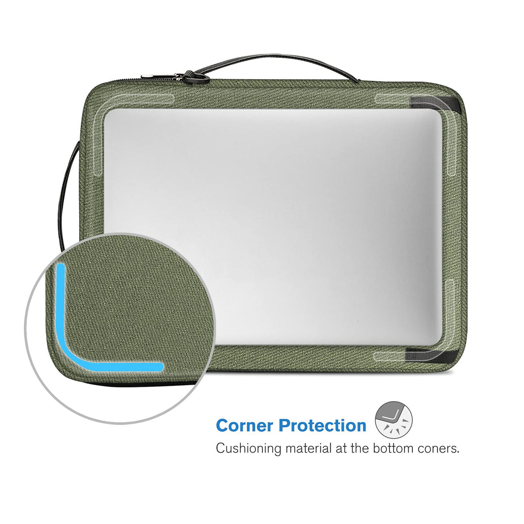 FINPAC Laptop Shoulder Bag for 14-inch MacBook Pro M3/M