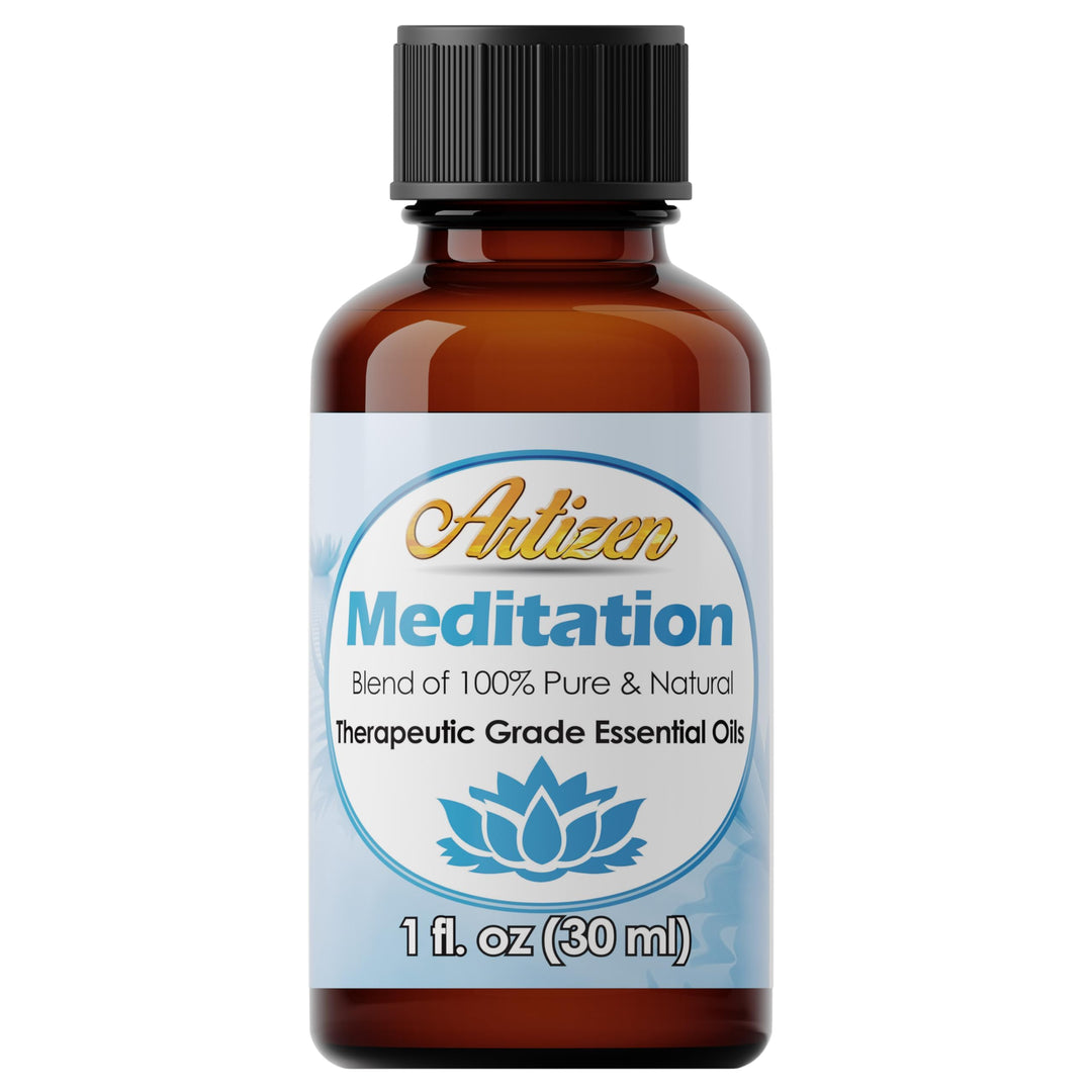 Meditation blend Essential Oil (100% PURE &amp; NATURAL - UNDILUTED) Therapeutic Grade - Huge 1oz Bottle - Perfect for Aromatherapy, Relaxation, Skin Therapy &amp; More!