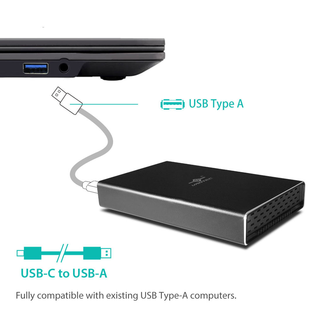 Vantec NexStar Gx USB 3.1 Gen 2 Type-C 2.5” SATA SSD/HD